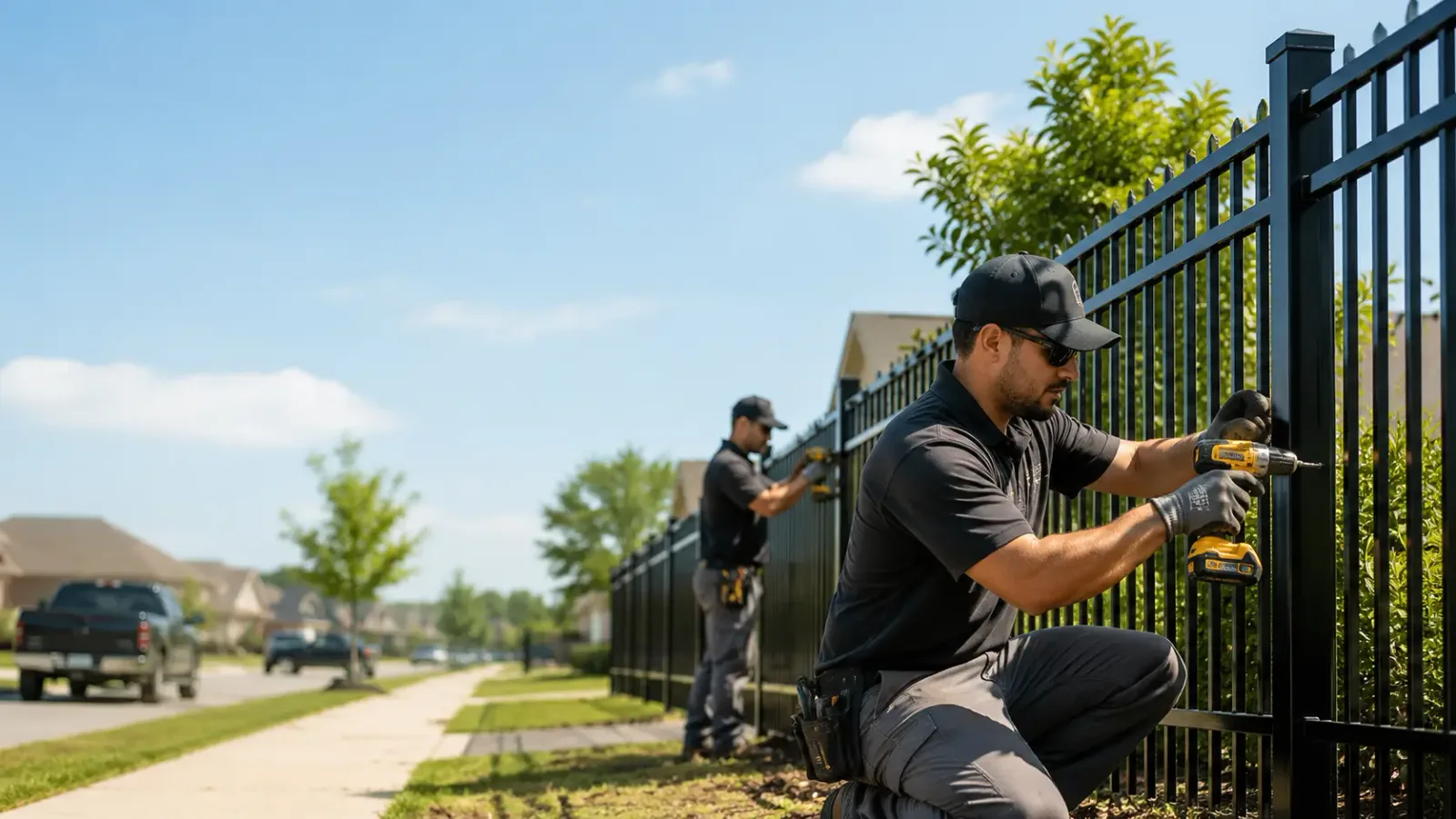 Metal Fence Installation in Farmerville, LA
